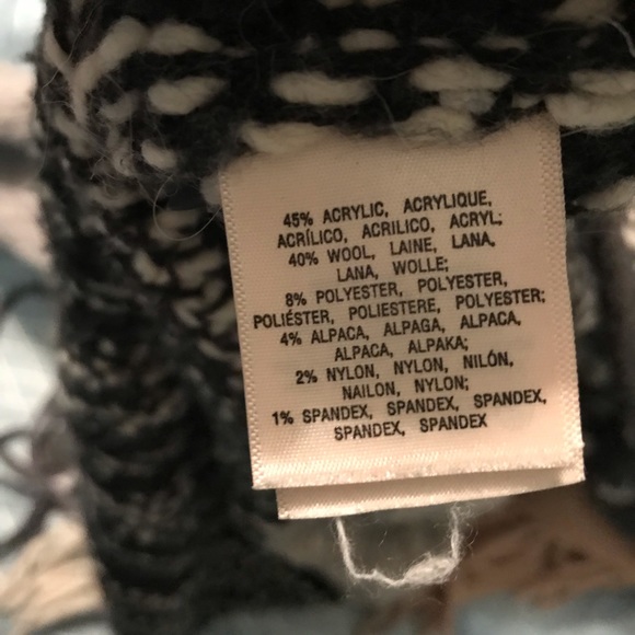 Anthropologie Moth knit fringe cardigan - Picture 6 of 6